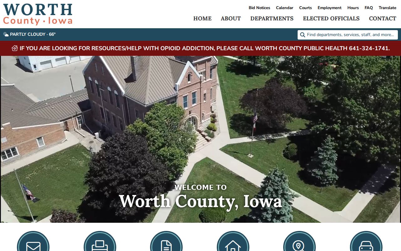 Worth County criminal history county government gateway
