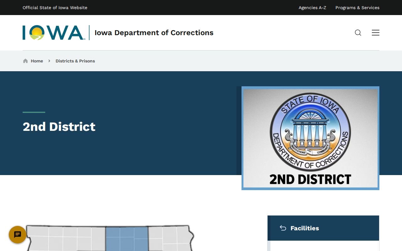 Worth County criminal records Iowa DOC Second District
