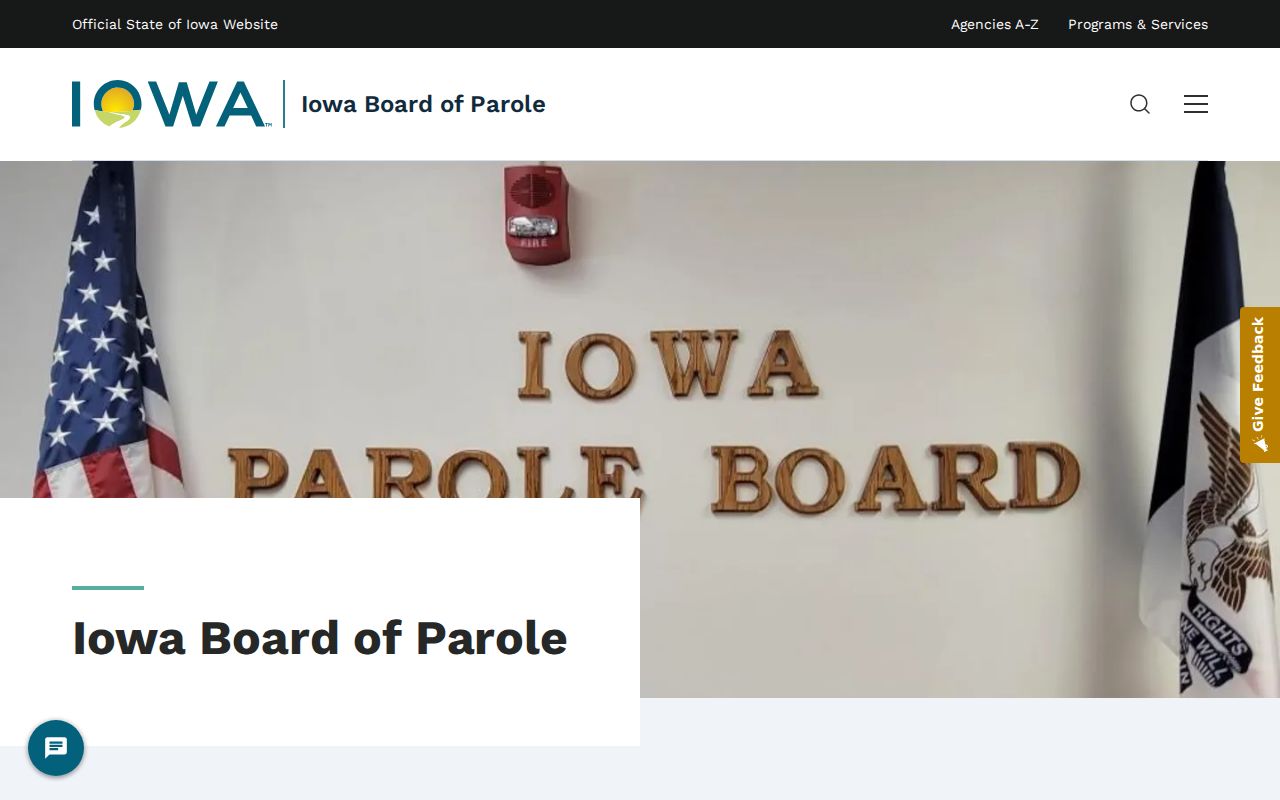 Worth County criminal history Iowa Board of Parole records
